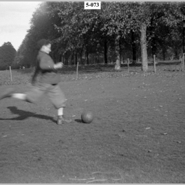 Football. Boy about to kick a football.jpg
